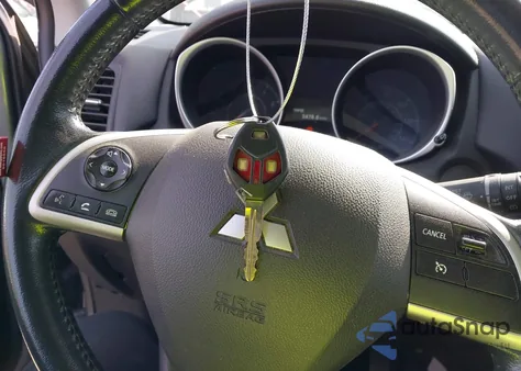 2014 Mitsubishi Outlander Sport Es из США, поврежденный, VIN 4A4AP3AU0EE007181